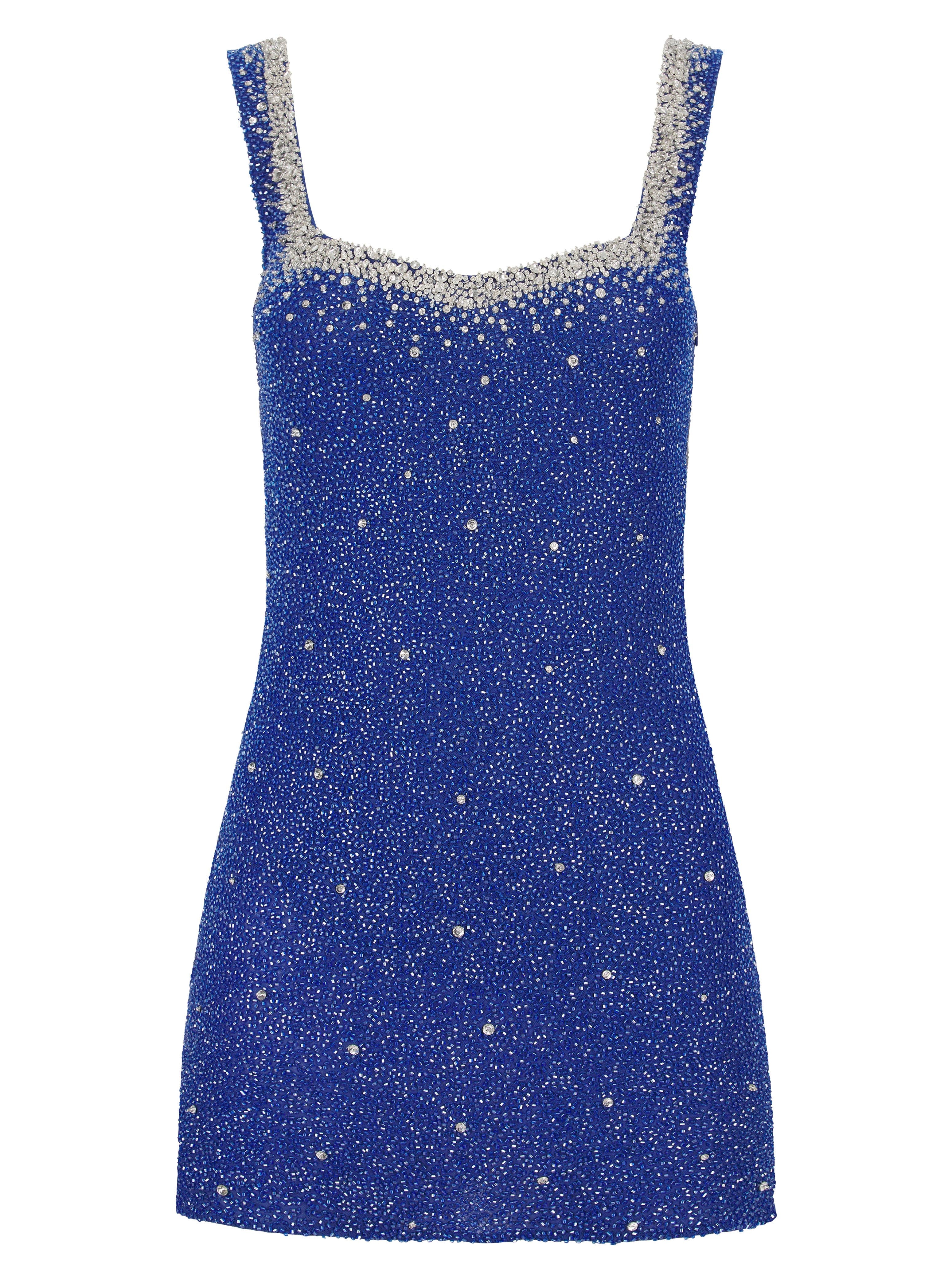 The Maia Dress Queen Blue