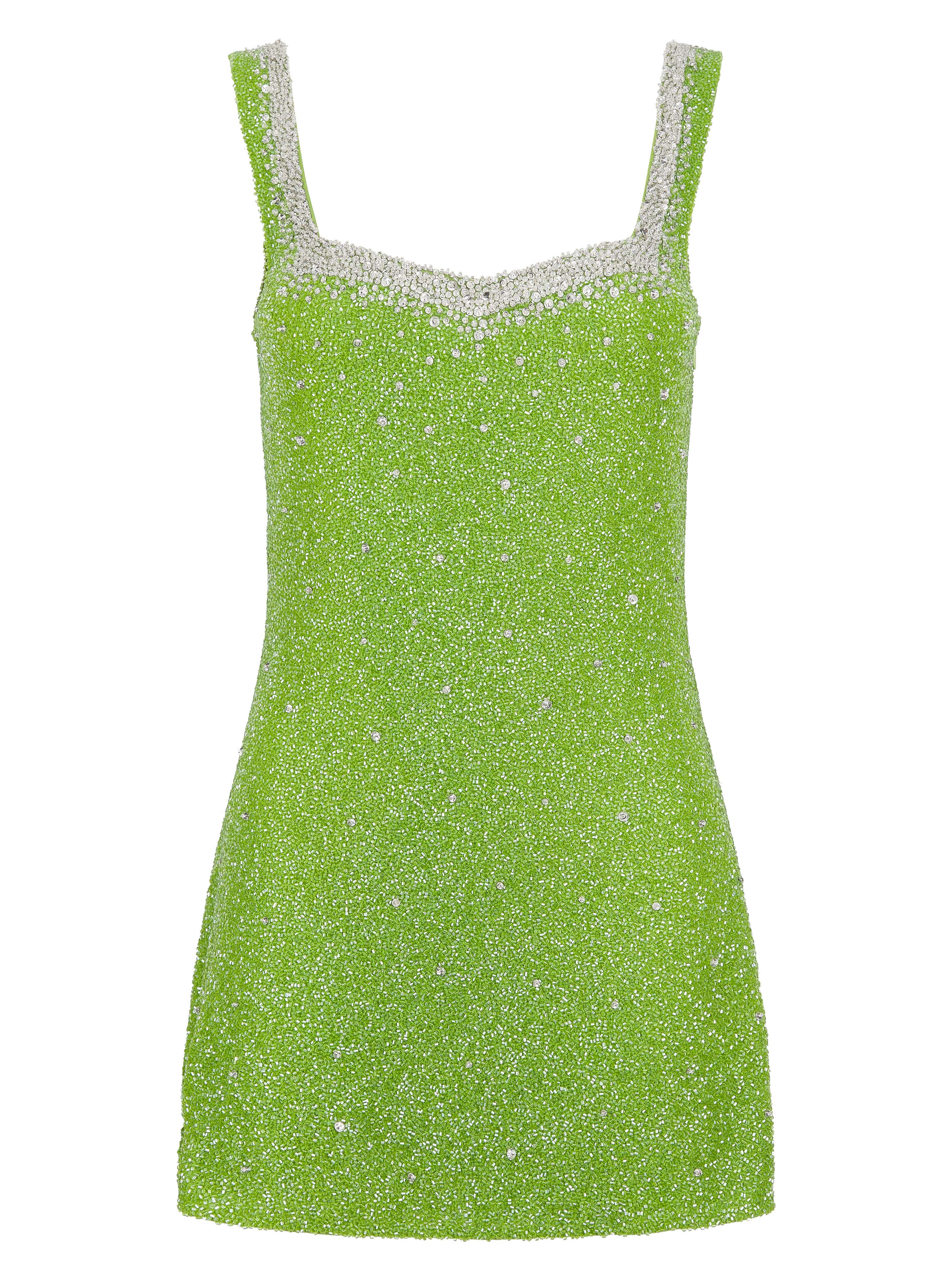 The Maia Dress Peridot Green